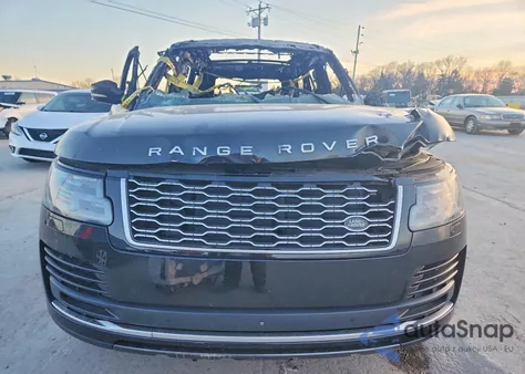 2018 Land Rover Range Rover Hse from USA, damaged, VIN SALGS2RKXJA381613